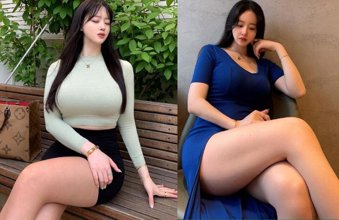 Cô cũng thường xuyên phối áo quây cùng chân váy ngắn, tôn 3 vòng cơ thể.