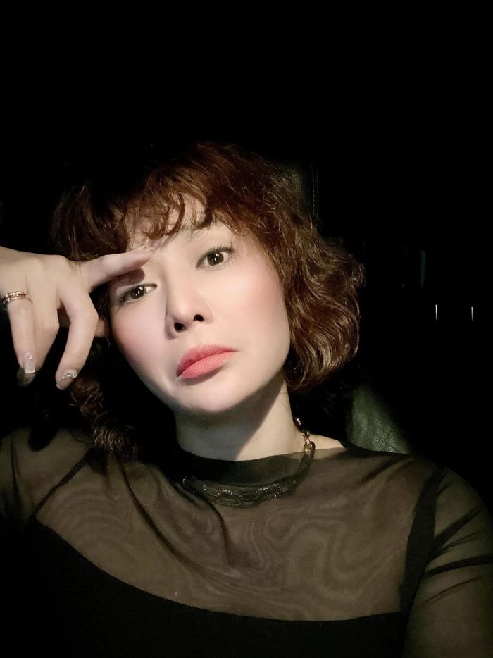 Biểu cảm đáng yêu của Thanh Hương.