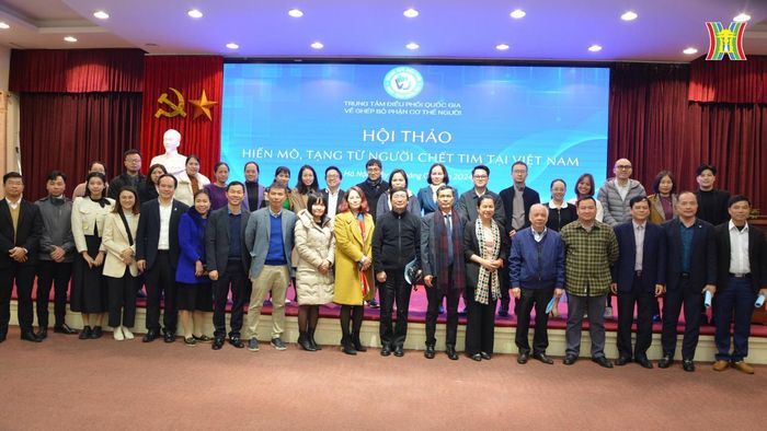 Hội thảo hiến mô tạng từ người chết tim tại Việt Nam tổ chức sáng 29/2 tại Hà Nội.