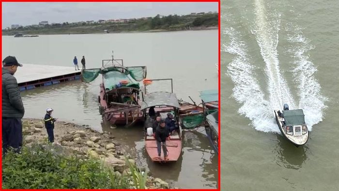  Các đơn vị chức năng cùng phương tiện và hàng chục người tham gia tìm kiếm 