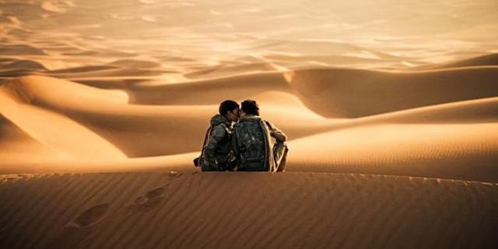 Một cảnh trong phim "Dune: Part Two"