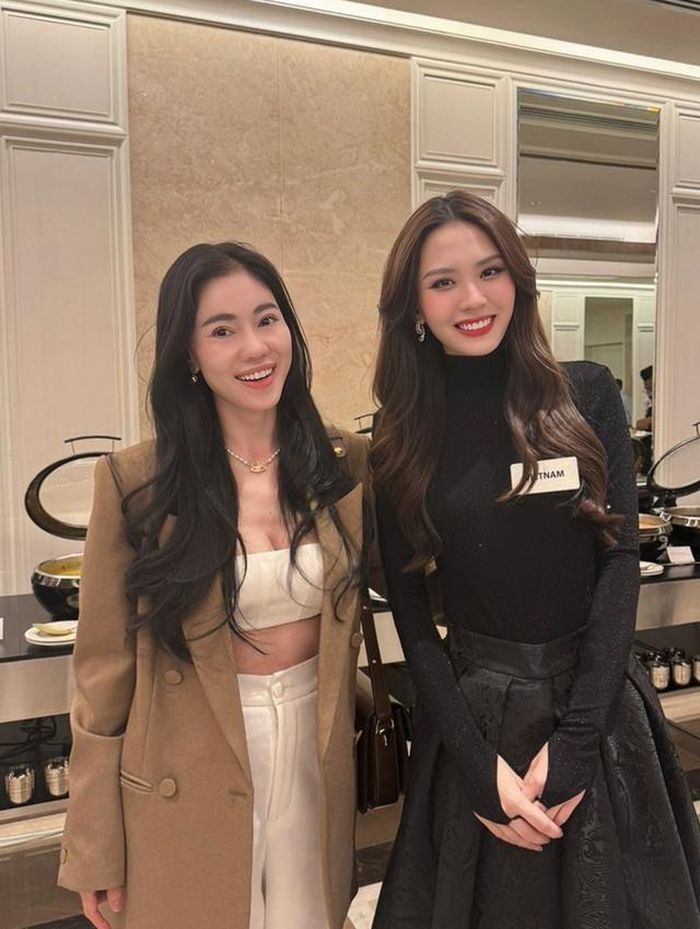 CEO Phạm Kim Dung và Hoa hậu Mai Phương