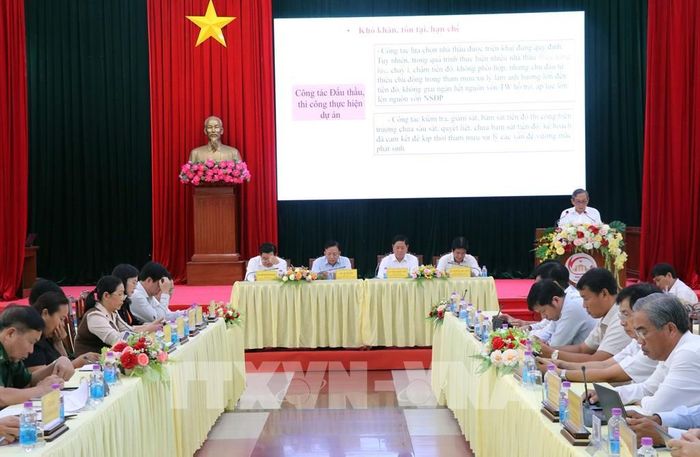 Quang cảnh hội nghị. Ảnh: Công Thử - TTXVN