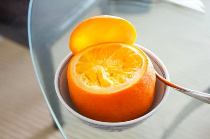  Cam hấp muối chữa trị bệnh đường hô hấp.