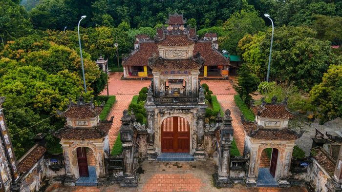  Đền thờ Thái Sư Cương Quốc công Nguyễn Xí tại xã Khánh Hợp, huyện Nghi Lộc. Ảnh tư liệu: Nguyễn Đạo 