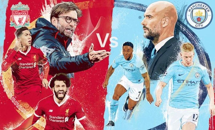 Màn thư hùng được coi là chung kết sớm giữa Man City và Liverpool.(Ảnh: AP)