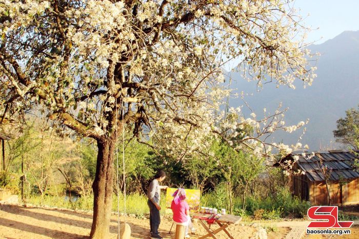Điểm check in tại Home stay A Lệnh.