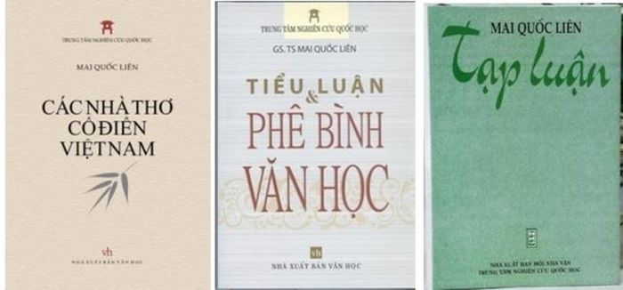 Một số tác phẩm tiêu biểu của nhà văn Mai Quốc Liên