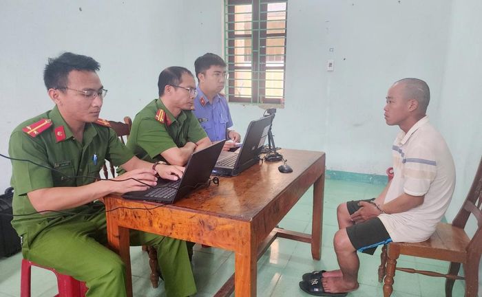 Qua khai thác nhanh, đối tượng Bùi Văn Trà đã thừa nhận hành vi phạm tội của mình.