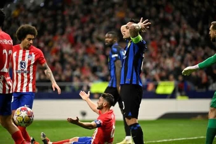  Inter dù ghi bàn trên sân Atletico vẫn không thể kết liễu đối thủ. 