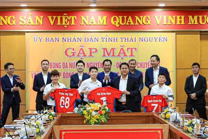CLB nữ Thái Nguyên chiêu mộ 3 tuyển thủ quốc gia Việt Nam (Ảnh: CLB Hà Nội)