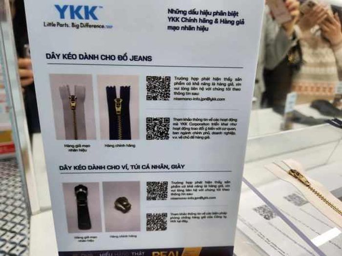 Móc khóa cũng bị làm giả