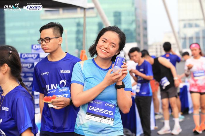 Ocany - Nhà tài trợ chính tại Run To Live Half Marathon 2024 