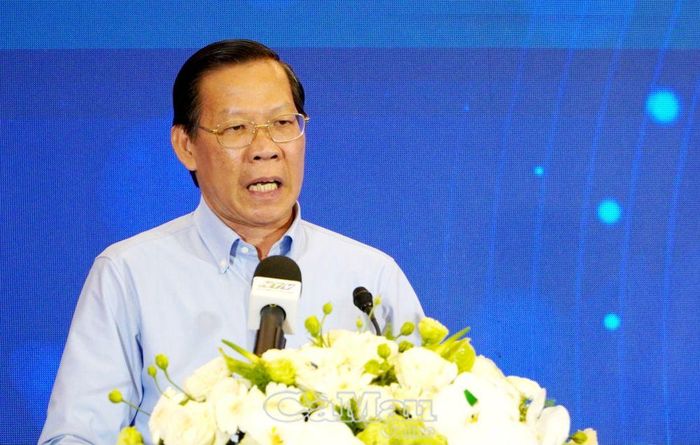 Chủ tịch UBND TP Hồ Chí Minh Phan Văn Mãi phát biểu khai mạc Diễn đàn Hội Báo toàn quốc 2024.