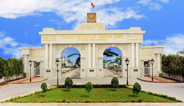 Trường Đại học Võ Trường Toản tại Hậu Giang. Ảnh: VTTU