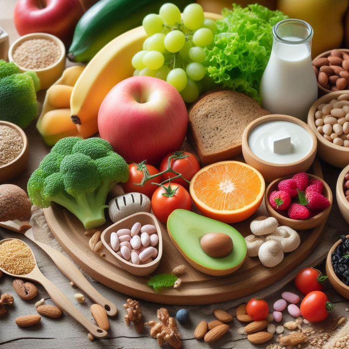 Carbohydrate lành mạnh như trái cây, rau, ngũ cốc nguyên hạt, đậu và sữa ít béo tốt cho người bệnh đái tháo đường.