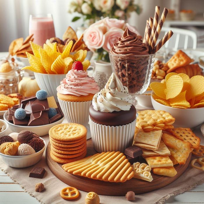 Thực phẩm chứa nhiều đường ảnh hưởng đến lượng đường trong máu.