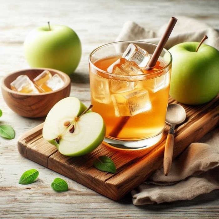 Nước ép táo.