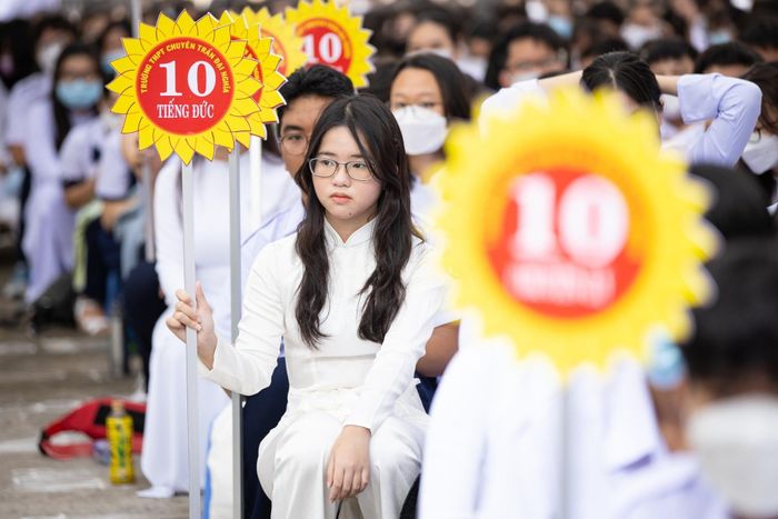  Học sinh hệ chuyên và hệ không chuyên sẽ học ở 2 cơ sở khác nhau. Ảnh: Phương Lâm. 