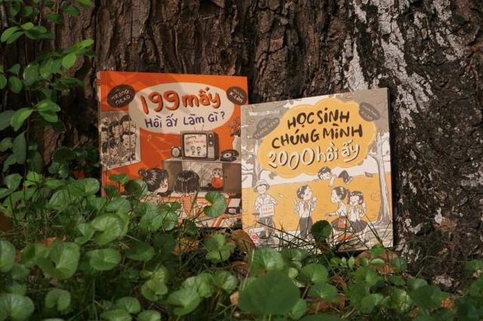 Sách tranh “199 mấy - Hồi ấy làm gì?” và “Học sinh chúng mình 2000 hồi ấy”