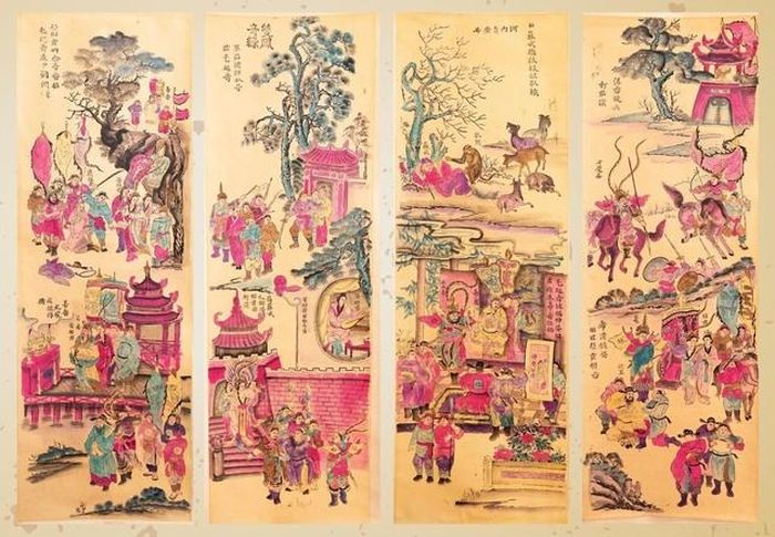 Bộ tranh truyện “Chiêu Quân cống Hồ”