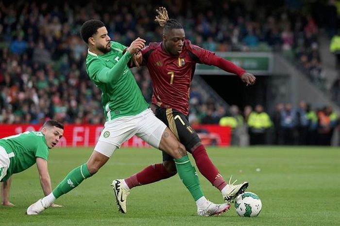 Bỉ đã gặp nhiều khó khăn trước đối thủ bị đánh giá thấp hơn Ireland khi không có Lukaku