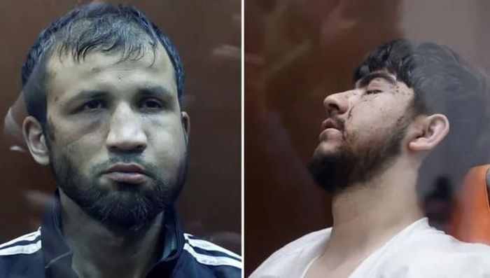 Các nghi phạm Shamsidin Fariduni (trái) và Muhammadsobir Fayzov