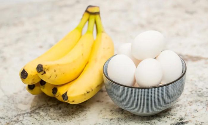 Kết hợp trứng - chuối không phải lựa chọn tốt. Ảnh: Dubawa