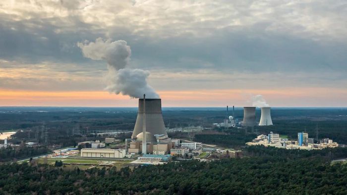 Nhà máy điện hạt nhân Emsland ở Lower Saxony, Lingen (Nguồn: CNN)