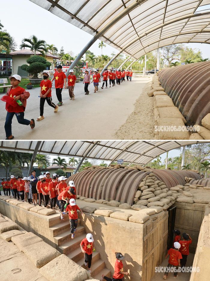 Trước kia, căn hầm này do thực dân Pháp dựng lên để làm cứ điểm chỉ huy cho tướng Đờ Cát Tơ Ri trong cuộc chiến tranh Điện Biên Phủ. Tuy nhiên, sau 55 ngày chiến đấu, bộ đội ta đã chiếm được căn hầm và bắt sống được tướng Đờ Cát (7/5/1954).