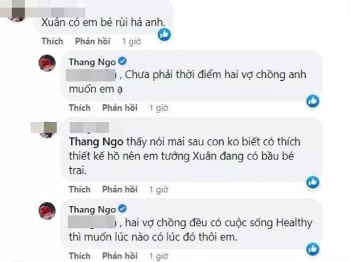 Nhiều người thắc mắc liệu có phải ca sĩ Hà Thanh Xuân đã có tin vui