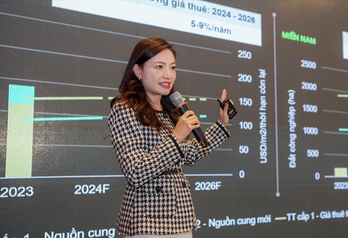 Bà Dương Thùy Dung, Giám đốc cao cấp CBRE Việt Nam: Nhu cầu mua nhà bị nén lại. Ảnh: CF
