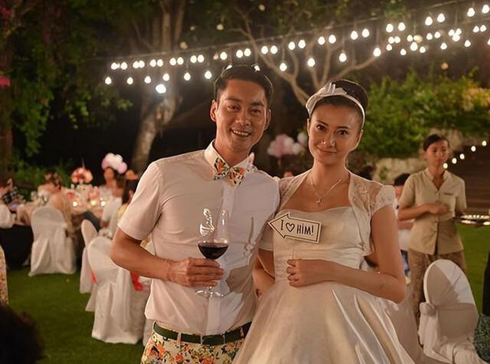 Trẩn Quốc Khôn và vợ