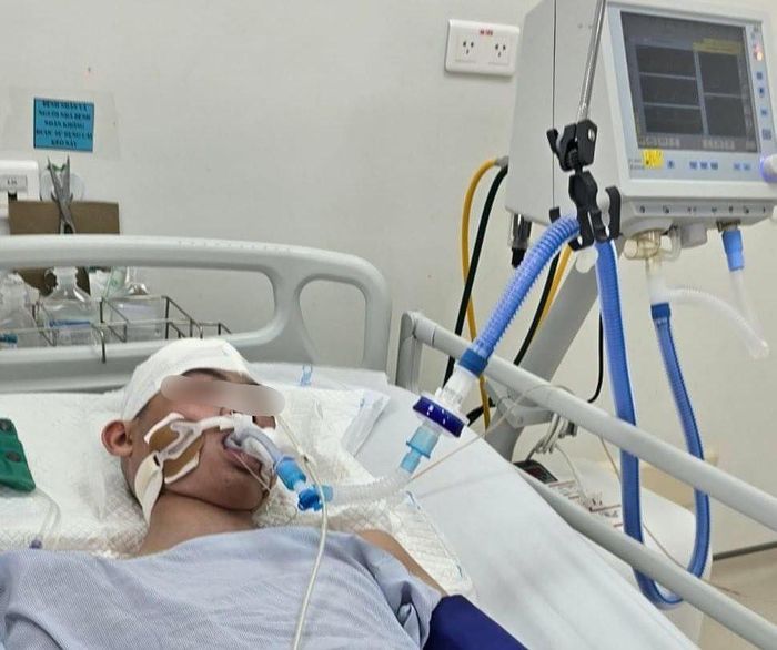 Cháu Đ được chẩn đoán chấn thương sọ não, hôn mê, tiên lượng tử vong cao.