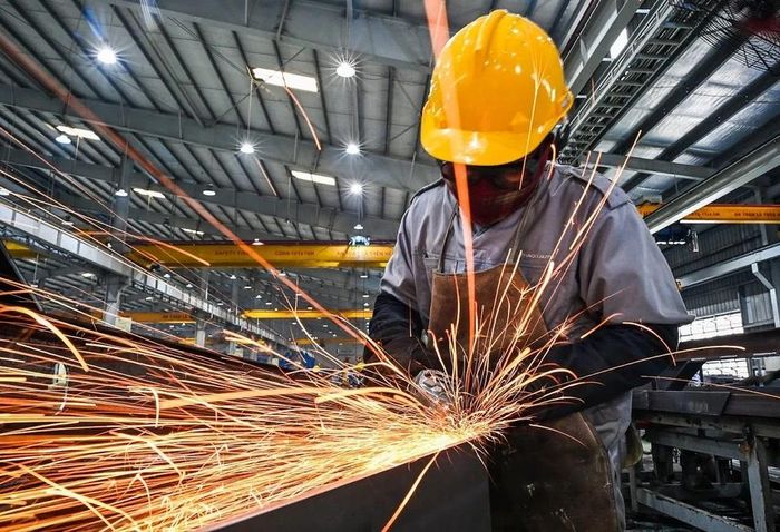 Ngành công nghiệp chế biến, chế tạo là động lực tăng trưởng của nền kinh tế trong quý đầu năm. Ảnh: Việt Linh.