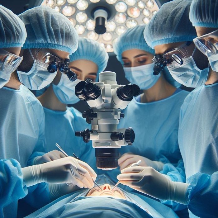 Phẫu thuật khúc xạ là một trong những phương pháp điều trị cận thị.