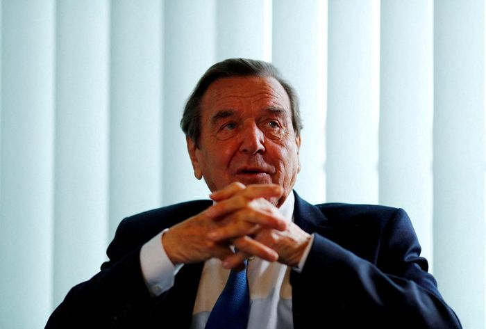 Cựu Thủ tướng Đức Gerhard Schröder. Ảnh: Reuters.