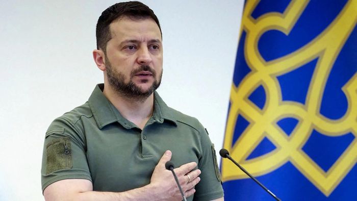 Tổng thống Ukraine Volodymyr Zelensky. Ảnh: AFP.