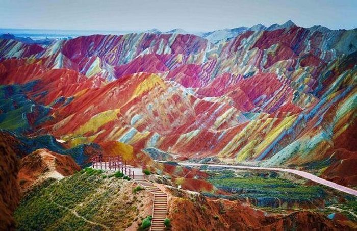 Danxia đã được UNESCO công nhận là di sản thế giới