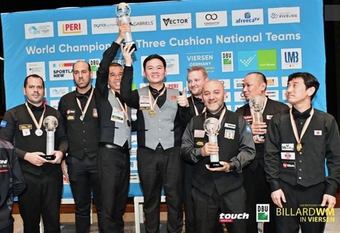 Quyết Chiến và Phương Vinh giúp Billiards Việt Nam gây tiếng vang lớn. Ảnh: Kozom