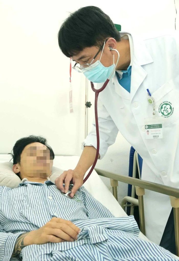 Bệnh nhân đột quỵ được cấp cứu kịp thời.