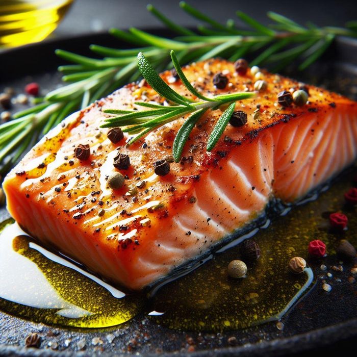 Omega 3 có nhiều trong một số loại cá như cá hồi, cá trích.