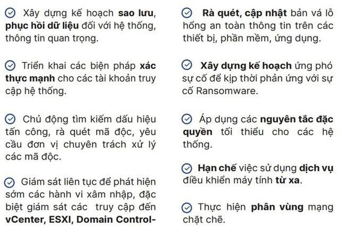 9 biện pháp phòng chống tấn công ransomware các tổ chức, doanh nghiệp cần triển khai