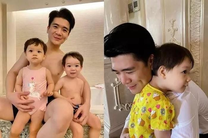 Anh không ngần ngại chia sẻ những bức ảnh vui nhộn cùng hai nhóc tỳ nhà mình hoặc đưa chúng đi chơi. Trên trang cá nhân của mình, anh cũng cập nhật những khoảnh khắc đáng quý giữa anh và hai con. Có thể thấy, dù làm gì, anh vẫn luôn dành sự ưu ái lớn nhất cho hai thiên thần nhỏ của mình.