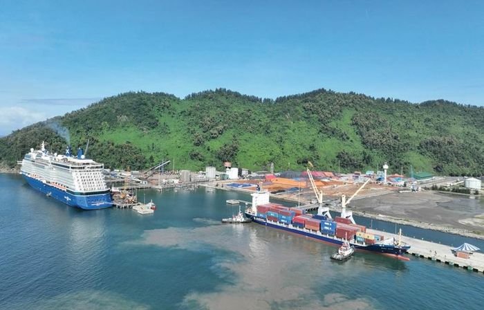 Cảng Chân Mây - một trong những hạ tầng quan trọng được tỉnh đầu tư
