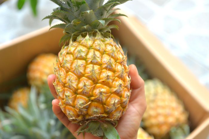  Dứa hữu cơ quả ngọt, thơm, ngon, ngọt, giàu chất dinh dưỡng. Ảnh: Văn Trường 