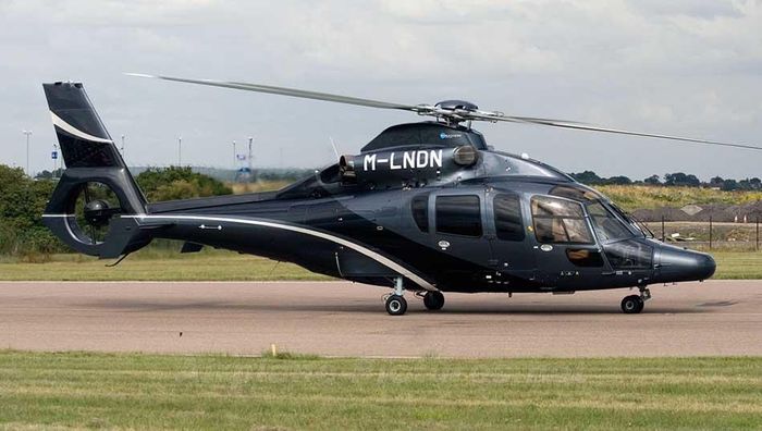 Eurocopter EC155 là một loại trực thăng chở khách đường dài, được bán với giá 10 triệu USD. Chiếc trực thăng hai động cơ này có thể chở được tới 14 người