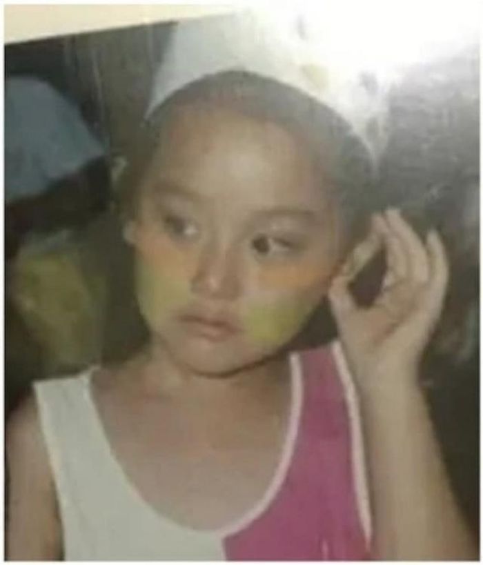 Kim Ji Won thuở nhỏ