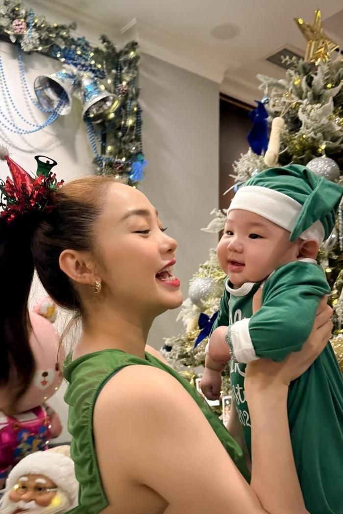 Minh Hằng vun vén cho gia đình nhỏ của mình bằng nhiều điều đơn giản nhất.