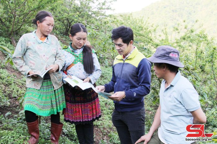 Tuyên truyền cách sử dụng thuốc bảo vệ thực vật theo nguyên tắc 4 đúng cho các hộ dân xã Chiềng Kheo, huyện Mai Sơn